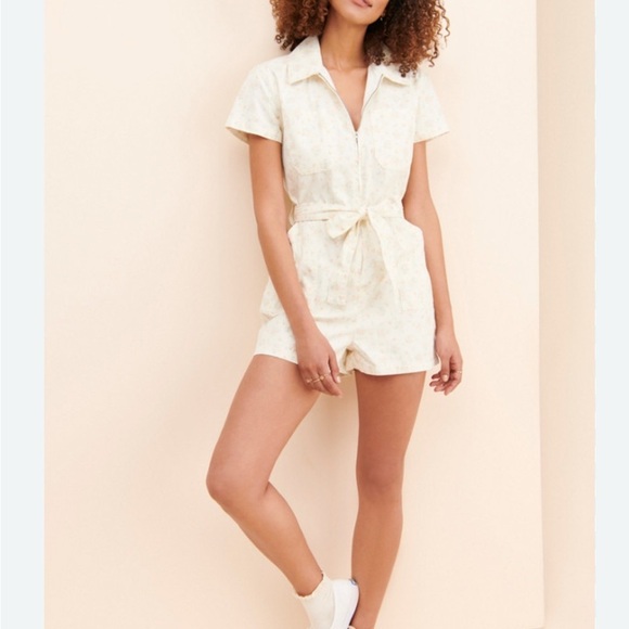 Urban Outfitters Rosetta cotton ditsy floral romper - Picture 5 of 13